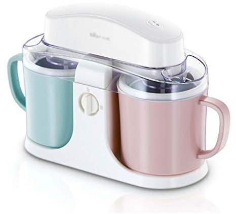 WJYLM Gelatiera Professionale, Robot da Cucina Elettrico, Doppia Parete, Facile da Pulire, per la Cucina di casa