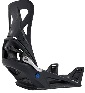 Burton Men's Step On X Re:Flex Snowboard Bindings, Medium, Black
