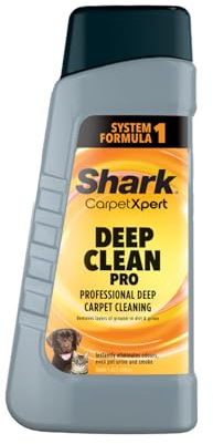Shark CarpetXpert Deep Clean Pro Formula 1.42L Refill, Carpet & Upholstery Cleaning Solution for use with Shark EX150UK & EX200UK, XSKCHMLEX48UK, Blue