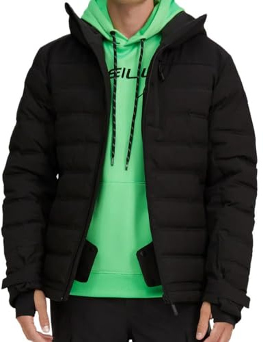 O'Neill Igneous Herren-Skimantel, Schwarz