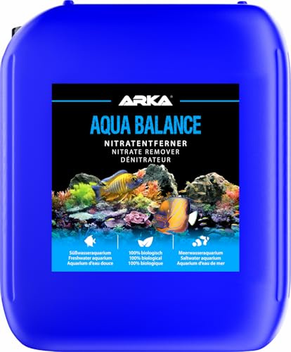 Éliminateur de Nitrates 5000 ML - Aqua Balance Stabilise l'eau | mélange bactérien, réduit nitrates, contre algues et turbidité, stabilise les paramètres, eau claire, eau douce, eau de mer