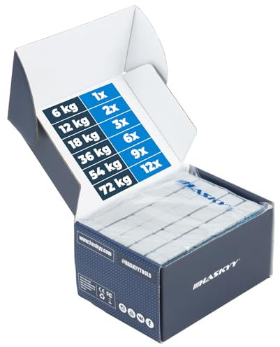 72kg Klebegewichte Kleberiegel Auswuchtgewichte 4x5g + 4x10g - 1200 Stück á 60g