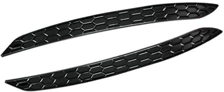 SUTVCM Car Honeycomb Tail Rear Reflector Fog Light Lamp Cover Trim Strip For Golf 8 MK8 For R&Line 2020 2021 Accessories