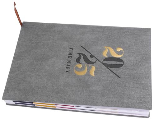 SHOWERORO Notizbuch Täglicher Planer Für Schule Und Büro Leicht Handlich Für Wochen Und Monatsplanung Minimalistisches Design Für Studenten Und Berufstätige