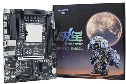 ERYING ATX CPU Motherboard Combo - Intel Core i7-14650HX with DDR4 RAM, PCIe 4.0- High-Performance Motherboard with Integrated CPU for Gamer and Enthusiasts