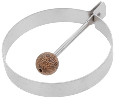 MOTHNUR Molde Para Huevos Fritos De Acero Inoxidable, Aro Circular Para Cocinar Huevos, Resistente Al Calor, Utensilios De Cocina Para Desayunos Caseros, Compatible Plancha y Sartén,