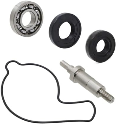 DGHBNP Bomba de Agua Ajuste para Honda CRF450R 2002-2008 complementa Hot Rods Bomba de Agua Eje Impulsor Sello cojinete Kits de Juntas