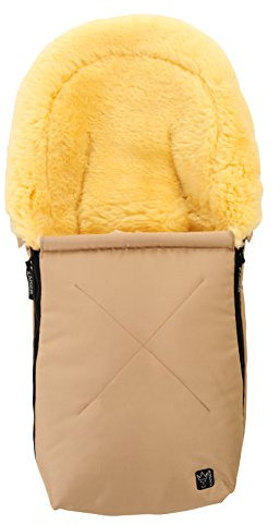 Kaiser 6534131 - Kuschelsäckchen Lammfell Medizin, Farbe: sand