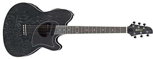 Ibanez Talman TCM50-GBO Galaxy Black Open Pore - Westerngitarre