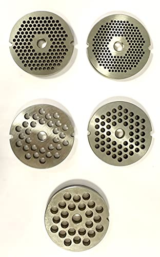 Plaque grille inox tous hachoirs n°20-22 (8mm)