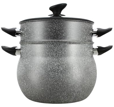 MENASTYL - Couscous maker 9L with lid - Suitable for all heat sources including induction and dishwasher - 6020033