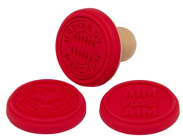 FC Bayern München Keksstempel I Plätzchenstempel I 3er Set I Rot