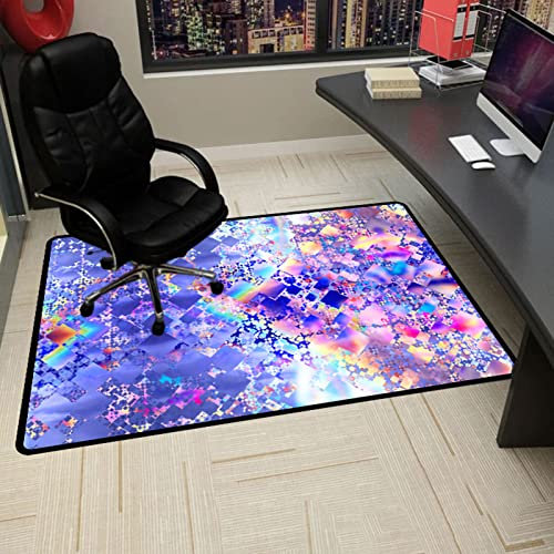 Gaming Stuhl Matten Bürostuhlmatte, Gaming-Bodenmatten, Bodenschutzmatte, rutschfeste rechteckige Schreibtischstuhlmatte, Game-Esports-Matten, langlebige Mehrzweck-Stuhlmatte for den Boden(140x160CM)