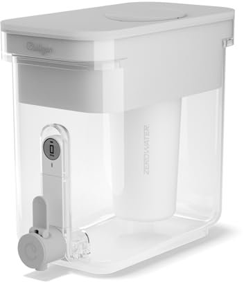 Culligan with ZeroWater Technology 5.2-L Water Filter Dispenser – Includes 5-Stage Advanced Water Filter, Certified to Reduce Lead, Total PFAS (Forever Chemicals), Mercury, Fluoride, and Chlorine