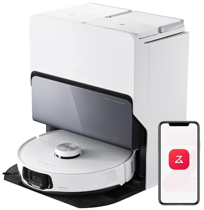 roborock S8 MaxV Ultra Saugroboter mit Wischfunktion&Hebarem Wischmopp, 10.000 Pa, 60 °C Heißwasser-Moppwäsche, All-in-One-Dock (Generalüberholt)