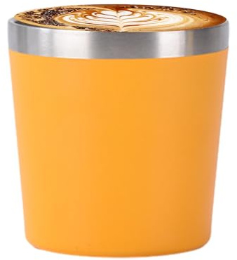 Kaffemugg med dubbla väggar – resemugg i rostfritt stål, mockasmugg i