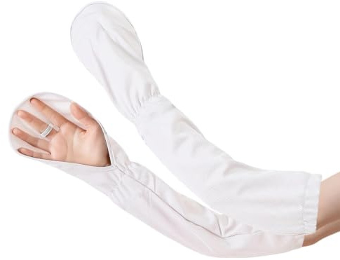 Guanti da sole senza dita, protezione UV UPF 50+, tessuto in poliestere traspirante, parasole per mani aderenti, guanti da ciclismo unisex, guanti da guida per protezione solare | copertura estiva per