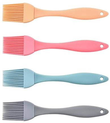 Silicone Pastry Brushes Non-Stick,Food Grade Heat Resistant Basting Brush