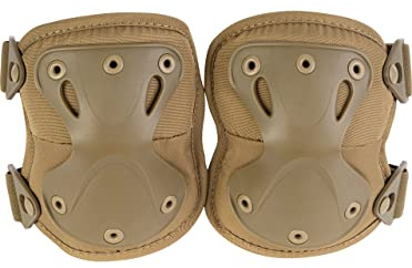 Viper TACTICAL Knee Pads Hard Shell, Lightweight 310g knee pads for work with Anti-Slip Foam and Quick-Release Straps – Ideal for Airsoft, Paintball, Hunting – Coyote