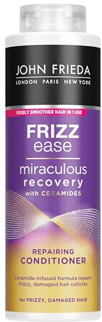 JOHN FRIEDA - Acondicionador Miraculous Recovery 500 ml, Acondicionador Reparador, Hidratante y Fortalecedero, para Cabello Seco y Dañado, Antiencrespamiento y Efecto Nutritivo