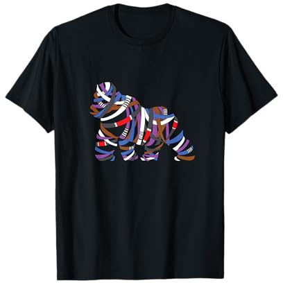 Bjj Jiu Jitsu Belt Gorilla T-Shirt