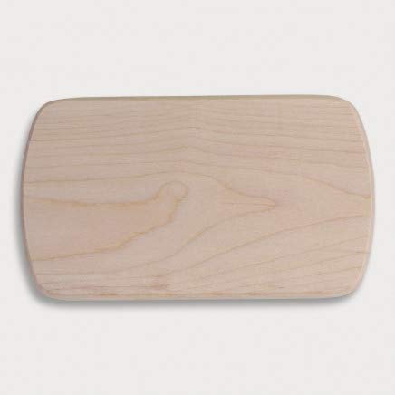 3x HOFMEISTER® Frühstücksbrett aus heimischem Holz, hochwertige EU-Handarbeit, stabiles Brotzeitbrett, schnittfestes Holzbrettchen 24 x 14 x 1 cm (3 im Set)