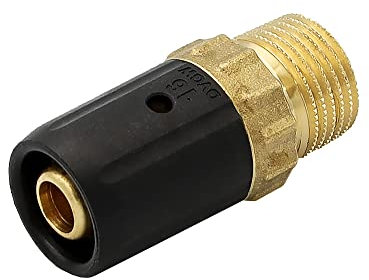 Pipetec Steckfitting Steck-Übergang mit Außengewinde 16x2 1/2'