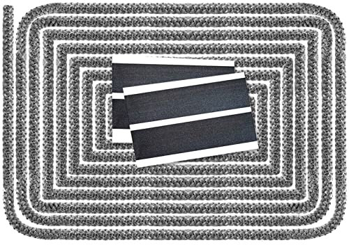 LANUCN Joint Insert Cheminée, joint pour poele a bois avec bande de fin (Φ 6mm x 2.5m)