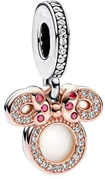 HAEPIAR 925 Les charmes en argent sterling pendaient Bear Dog pour les bracelets et les bijoux de collier pour les femmes familiales et les amis