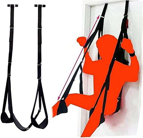 Set di restrizioni del kit di schiavitù sessuale Altalena for sesso sulla porta Altalena for adulti Altalena for coppie Sesso for coppie Altalena appesa Coppia di adulti Sesso Strumenti di gioco per a