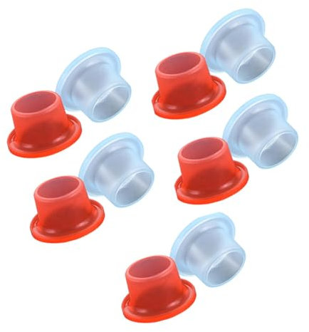 Fonowx wasserdichte Wasserhahndichtung, Faucet Leakproof Gasket, Unterlegscheiben Gummi Set, Dichtring Sortiment PP Material, Dichtung O-Ring Flach für Wasserhahn, Schlauch, Rohrleitungen, 10 Stück