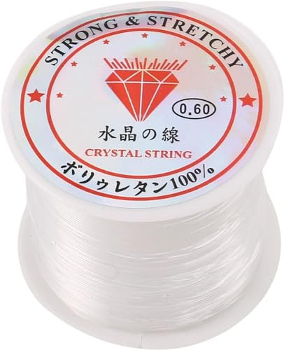 Nylon-Angelschnur, monofile Schnur, für Sport und Outdoor, Jagd und Angeln, 0,6 mm, Weiß, 50 kg