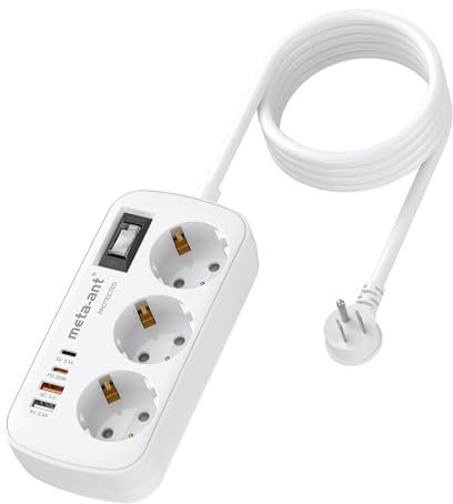 USA Adattatore presa 7 in 1 USA Germania spina USB C