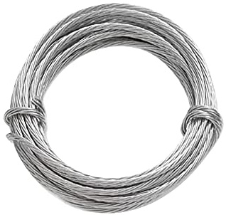 9' Hanging Wire Size: 100 lbs
