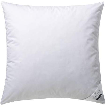 Billerbeck Kopfkissen Clivia 3-Kammern-Kissen – Daunenkissen in 80 x 80 cm - Kissen mit 90% Federn, 10% Daunen – Feste Stützkraft