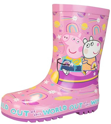 Peppa Pig Stivali di Gomma per Ragazze Rosa 24