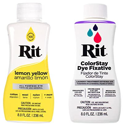 RIT Dye Wide Selection of Colors with Color Fixative