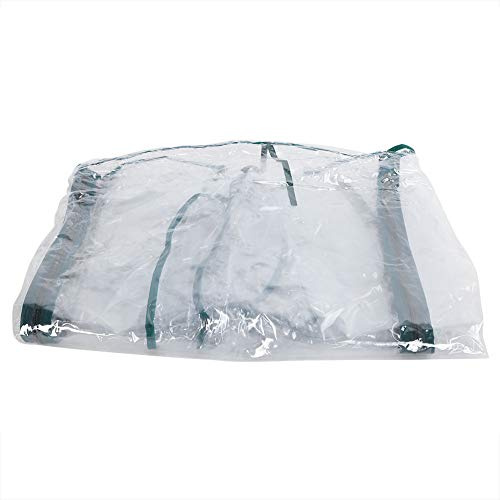 knitting machine Mini Tente De Couverture De Parasol en PVC Transparent Durable, pour Serre, Jardinage, Plante, Fleur, 120x60x48cm