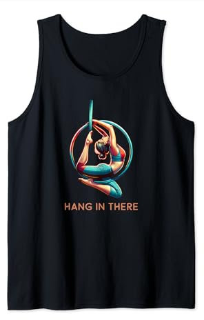 Aerial Hoop Aerialist Yoga Gymnast Acrobat Aerial Yoga Geschenke Tank Top