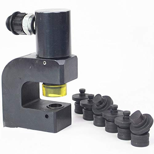 OUSIKA Herramienta de engaste hidráulico SYD-18, ángulo hidráulico portátil, herramientas de perforación de agujeros de acero con ángulo de hierro, máquina prensadora de mangueras de 6,5mm-18,5mm Alic