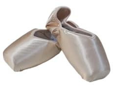 Etoile Tamara 0546 Scarpe da Punta per Grishko Sport Ballo Danza Classica Nastri Elastici Ballerina Scarpette Saggio Relax Allenamento Fitness Palestra Punte (Rosa Suola H, 5)