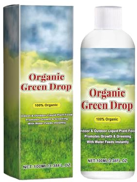 Plant Nutrition Liquid - Liquid Flower Hydroponics Food 100ml | Outdoor Plant Nutrition Solution | Balanced Liquid Concentrated Fertiliser | Organic Plant Food for Gardens, Indoor and Outdoor