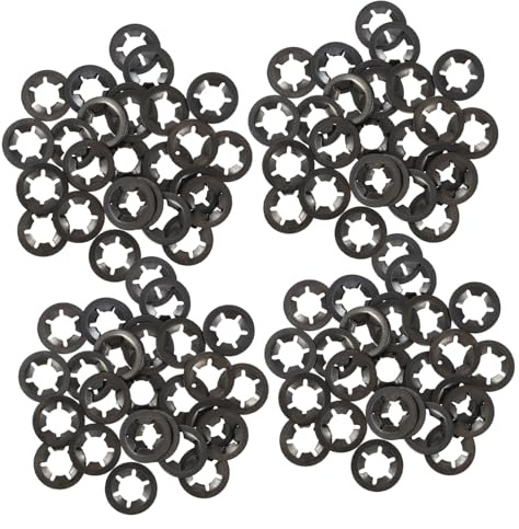 JUMPLAWN 630pièces Kit Assortiment De Rondelles De Blocage Acier Pour Roulements Anneaux De Retenue Pour Axes Et Arbres Mobiles Résistants Corrosion Humidité