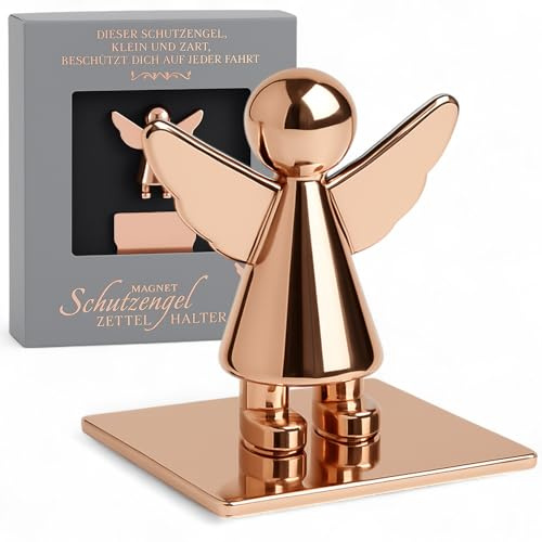 MIJOMA Soporte magnético para notas de ángel de la guarda, 3 cm (oro rosa)