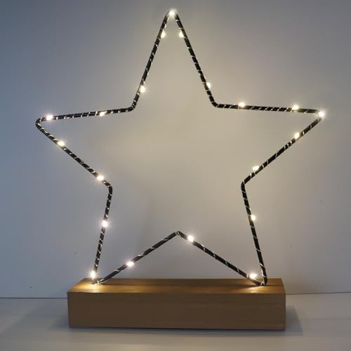 Stella Di Natale Luminosa Decorazioni Natalizie Per La Casa,Led Stella Natale A Batteria Centro Tavola Natalizio,Luci Centrotavola Natale Centrotavola Natalizio Elegante Addobbi Natalizi Interno