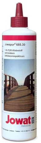 Jowat Jowapur® 685.30 1K-PUR Universalkleber Weiß 0,5 kg – fugenfüllend, wasserbeständig D4, für Holz, Metall & Kunststoff
