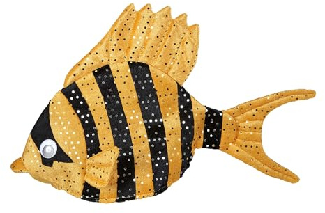 W WIDMANN MILANO Party Fashion- sombrero de pez tropical para adultos, divertido tocado de pez, accesorio de disfraz para carnaval
