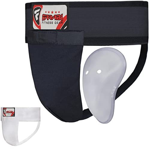 Farabi Sports Tiefschutz Herren Kampfsport Tiefschutz MMA Muay Thai Suspensorium Herren