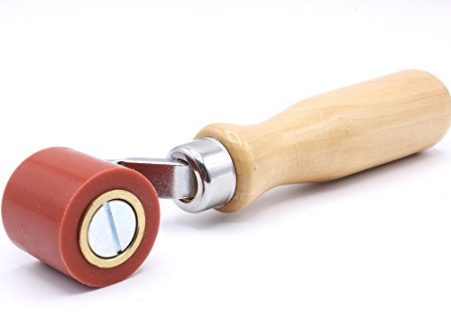 Profi Qualität Andrückrolle 28 mm Silikon Andrückwalze Andrück Rolle Walze Folie Dachdecker