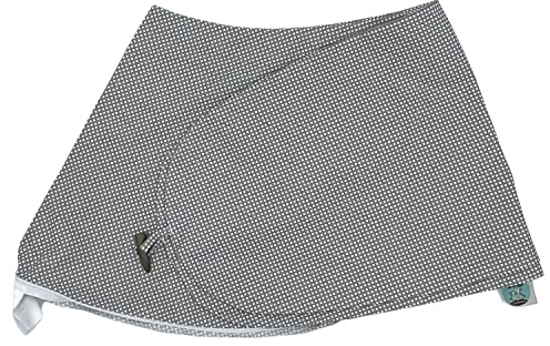 sei Design Housse avec bouton en bois pour coussin d'allaitement 190 x 30 cm - Certifié Ökotex - 100 % coton